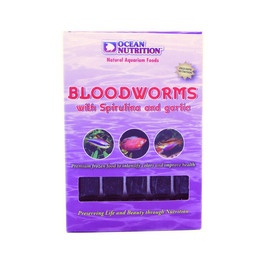 Bloodworm with Spirulina & Garlic